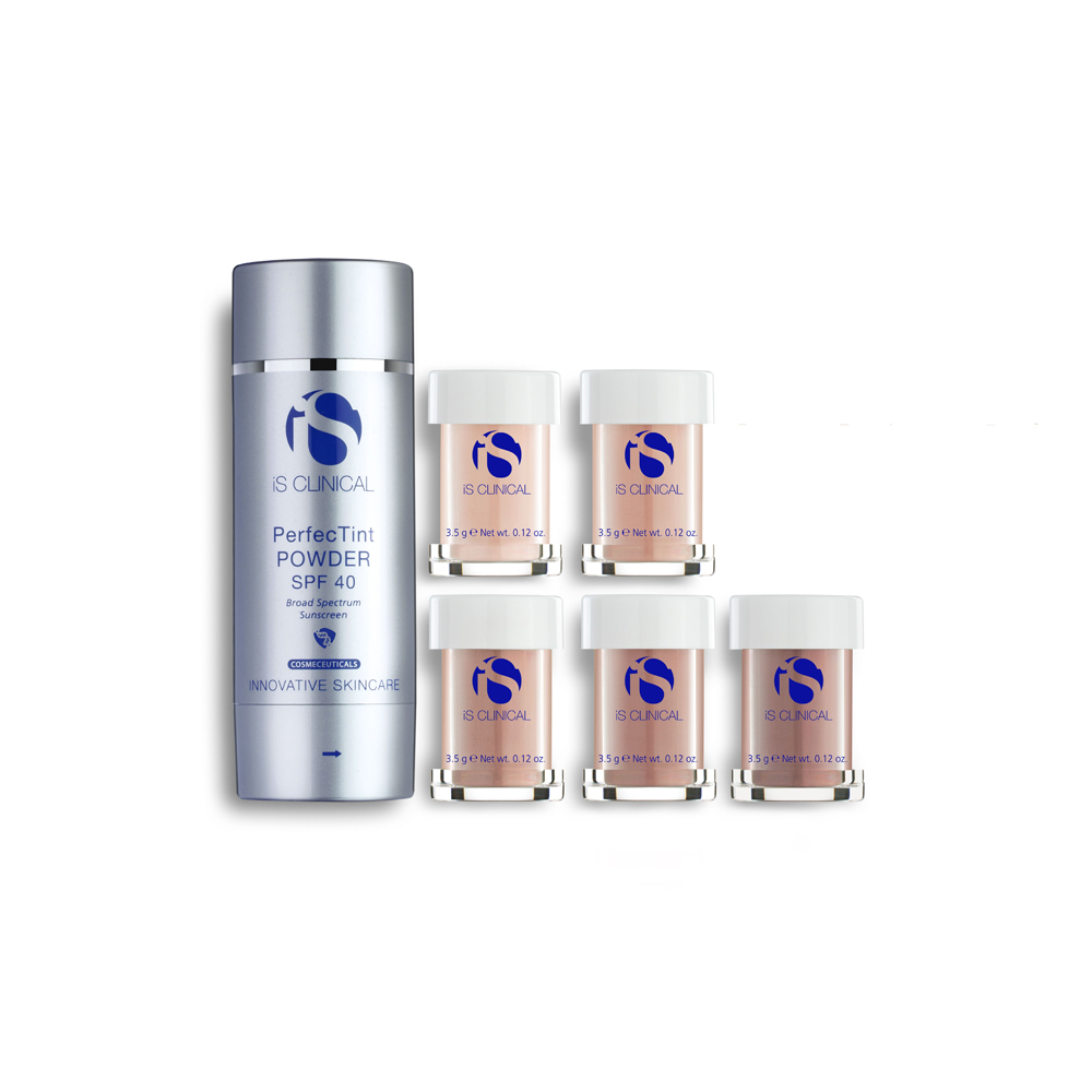 iS Clinical PerfecTint Powder SPF40 Deep (2 X 3.5g Powder cartridges)