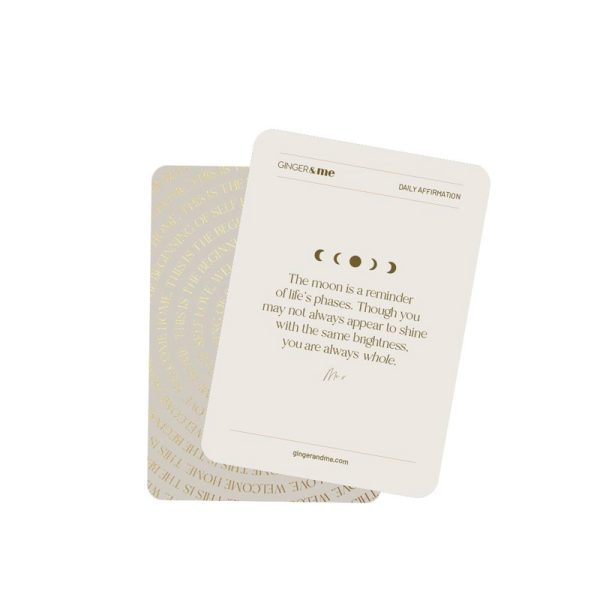 GINGER&ME Affirmation Cards Box Set – Pack of 25 - Image 3