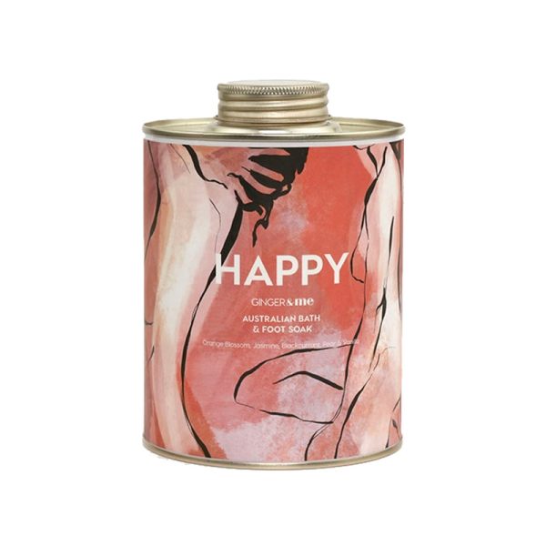 GINGER&ME Bath Salts – HAPPY 500g