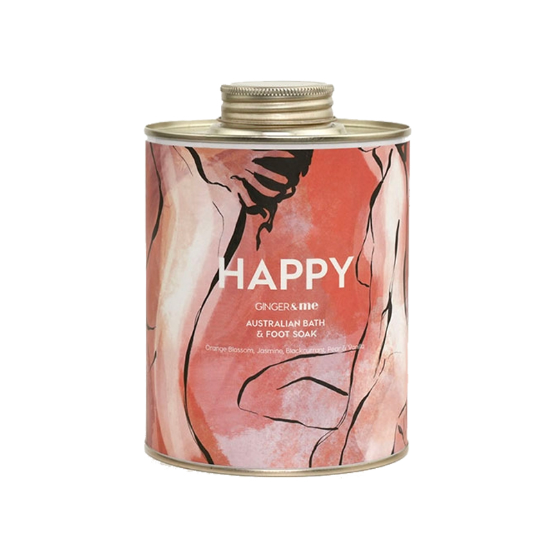 GINGER&ME Bath Salts – HAPPY 500g