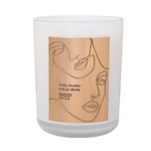 GINGER&ME Mindfulness Candle – BRAVE