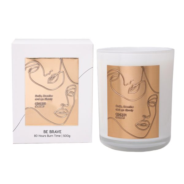 GINGER&ME Mindfulness Candle – BRAVE