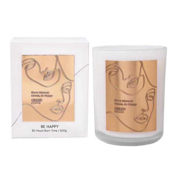 GINGER&ME Mindfulness Candle – HAPPY 500g - Image 2