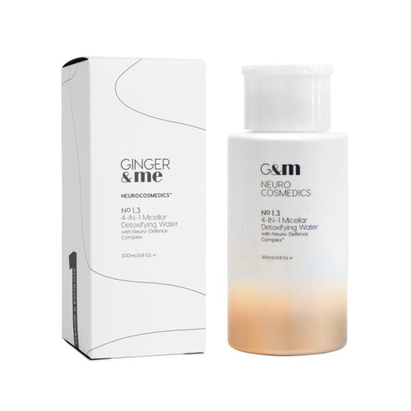GINGER&ME No 1.3 4-in-1 Micellar Detoxifying Water 200ml