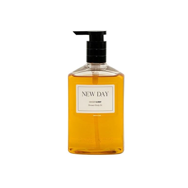 GINGER&ME Shower Body Oil – NEW DAY 400ml