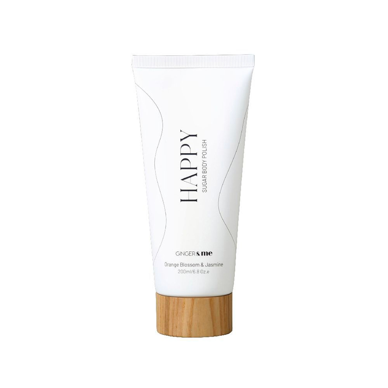 GINGER&ME Sugar Body Polish 200ml - HAPPY
